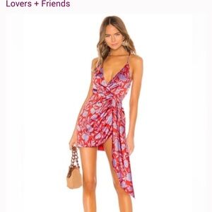Lovers + Friends Scarlet Floral Dress